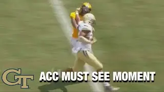 Georgia Tech's Jordan Domineck's&nbsp;Scoop-N-Score | ACC Must See Moment