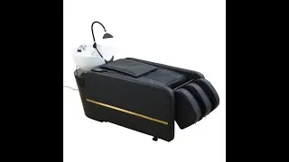 Kingtumspa M6# Ceramic Basin Massage Shampoo Head Spa Bed | Installation & Usage Guide