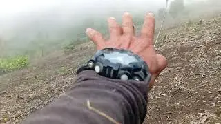 Camino al trabajo.