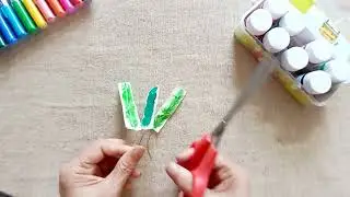 Handpainted  mini Flower pot #art #diy 