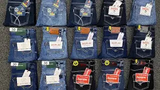 Best Jeans manufacturer and wholesaler | Delhi wholesale Jeans market | Brand copy jeans Market