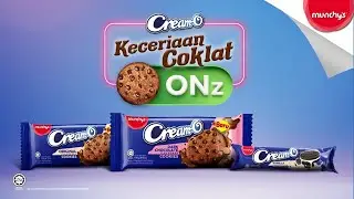 Munchy's Cream-O Keceriaan Cip Coklat