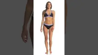 Nautica Colorblock Bikini Top | SwimOutlet.com