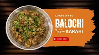 Balochi Tikka Karahi 🔥🍗 | Authentic Balochi Style #BalochiTikka #TikkaKarahi #pakistanifood