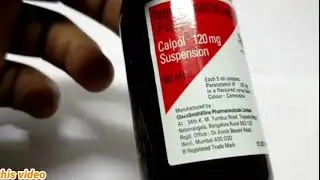 Calpol 120mg suspension for fever and pain uses and sideeffects review || Medicine Health