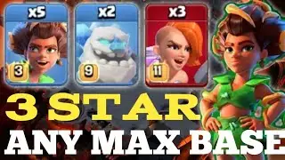 Th17 New Attack Strategy 2025! Th17 Root Rider With Super Valkyrie Attack Strategy - Clash of Clans