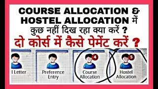 BHU COURSE ALLOCATION & HOSTEL ALLOCATION | HOW TO PAYMENT IN TWO COURSES | BHU WORLD