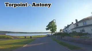 A drive with us production 21/05/24 Torpoint - Antony pretty Southeast Cornwall coast England GoPro