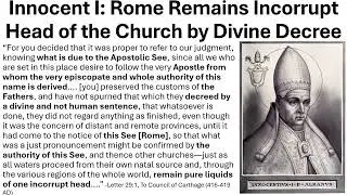 Rome's Supremacy in Ecumenical Councils & Eastern Testimony (5th century onward)
