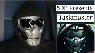3D printed Marvel Taskmaster Helmet