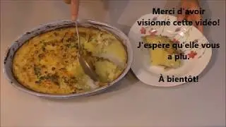 Gratin de poisson à la purée de pomme de terre