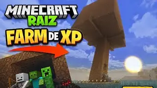 🔥 FARM DE XP INSANA! MUITOS ANDARES e MUITOS MOBS! 💀🐱&zwj;👤💥 | Minecraft Raiz #10