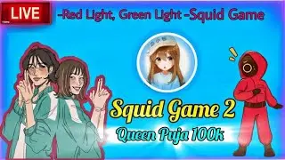 Squid Game 2 🔴Red Light 🟢 Green Light 24 Hours Live Streaming Challenge 🎮