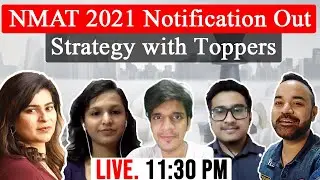 NMAT 2021 Notification OUT - Strategy with NMAT Toppers