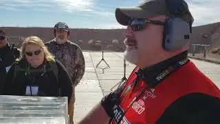 Sinter Fire Demo 2 - Frangible Hollow Point Ballistics Gel Test: SHOT Show 2020