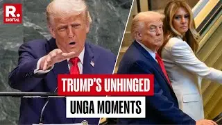 Trump's Unhinged Moments At The UNGA: From Escalator Mishap To Nobel Peace Prize
