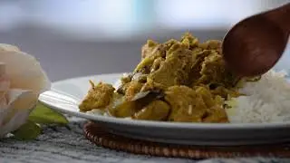Sri Lankan Style Spicy Pork Curry | Fresh Homegrown Green Tomatoes & No Curry Powder