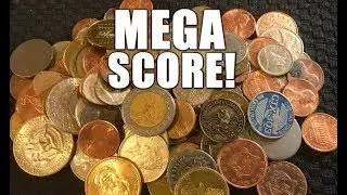 Mega Score! Another Huge Coin Sorting Machine Find! Tons Of Cool Coins