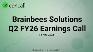 Brainbees Solutions (Firstcry) Q2 FY26 Earnings Conference Call | Concall.in
