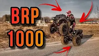 ЗИМНИЙ ТЕСТ ДРАЙВ КВАДРОЦИКЛА BRP OUTLANDER 1000 XTP LIMITED!!!// СРАВНЕНИЕ BRP 1000 И 650!!!