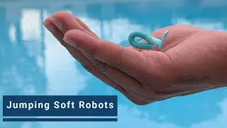 Jumping Nematodes Inspire Soft Robotic Mechanism