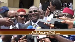 CAL: CROSS RIVER GOVERNORSHIP TRIBUNAL JUDGMENT