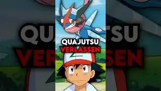 Warum Ash sein Quajutsu verlassen hat #pokemon #anime #cartoon #nintendo