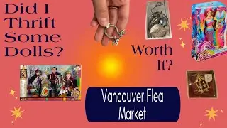 Vancouver Flea Market - Thrift Store Czech Girl Check 