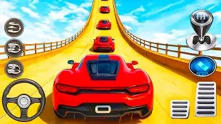 Ultimate Mega Ramp Race 3D Challenge GT Car Stunt Master Simulator - Android Gameplay 