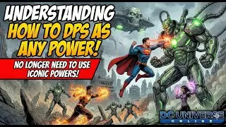 DCUO How To Master Dps And Create Your Own No Iconic Loadouts!