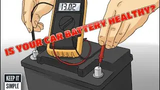 Is your car vehicle battery healthy? Auxiliary drive belt. How to check your battery voltage check