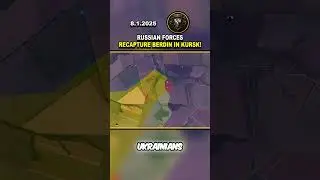 ⚠️ SHOCKING CLAIMS! RUSSIAN FORCES RECAPTURE BERDIN IN KURSK! #russia #Ukraine #viral