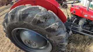 1963 Massey Ferguson 35X Multi Power 2.5 Litre 3-Cyl Diesel Tractor 44.5 HP Cruckton Ploughing 2022