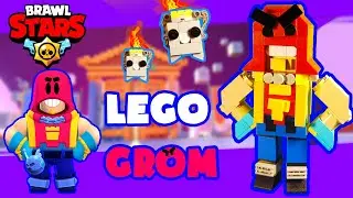 LEGO BRAWL STARS GROM | ЛЕГО БРАВЛ СТАРС ГРОМ | LEGO BRAWL STARS | ЛЕГО САМОДЕЛКА GROM |LEGO #shorts
