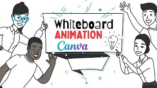 Create Whiteboard Animation in Canva for Free #whiteboardanimation #animationtutorial #canva