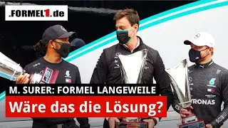 F1 langweilig: Was Marc Surer dagegen unternehmen w&uuml;rde!