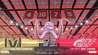 NHL 22 Full Match - Vegas Golden Knights vs Detroit Red Wings - Simulation