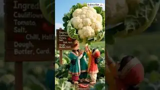 woman make cauliflower pratha#culture #giantfood  #trendingshorts #funny #foodie subscribe