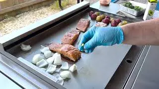 Salmon Fillets on the TrueFlame Gas Griddle with Chef Heather