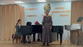 V. Bellini Recitativo e Romanza Giulietta, dell &rsquo;opera &laquo;Montecchi Capuletti&raquo; Isaeva Oleksandra