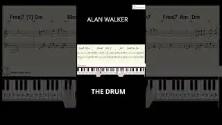 THE DRUM ALAN WALKER PIANO TUTORIAL