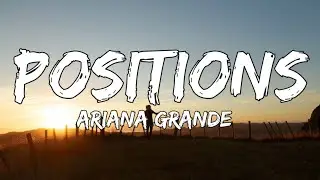 Ariana Grande - positions (Lyrics) | Fab Music