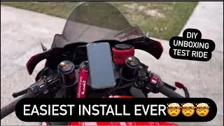 Установка блокировки квадроцикла YAMAHA R1 | Распаковка и тест-драйв