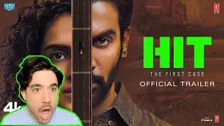 HIT: The First Case - Bollywood Action Thriller Movie Trailer REACTION! Homicide Intervention Team