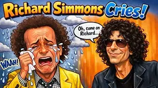 Richard Simmons cries Howard Stern Show