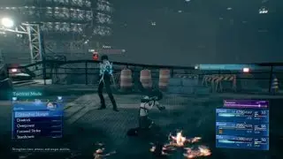 FINAL FANTASY VII REMAKE tifa ends reno w/ starshower