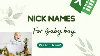 Unique Indian nicknames for baby boy || latest nickname for baby boy