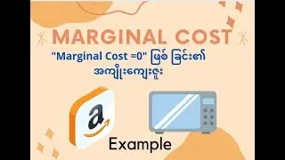Marginal Cost. Internet business makes it become zero.