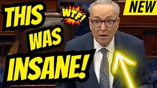 Schumer LOSES HIS MIND Today in Speech On Senate Floor!
