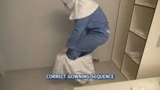 GMP compliant procedure for gowning(donning) the Tyvek&reg;  IsoClean&reg; garment and accessories
